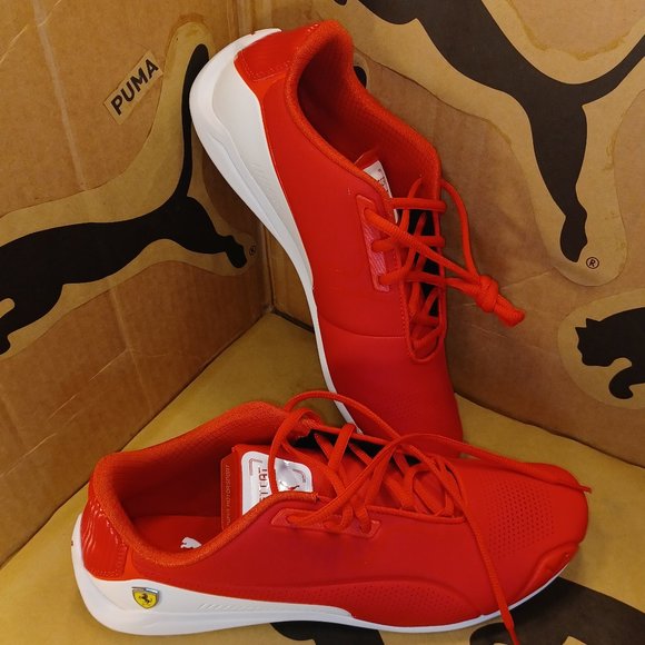 Puma Men's 11.5 SF Ferrari Drift Cat 8 Red [306818-02]  New in Box - Picture 1 of 12